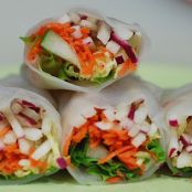 Heat of the Summer Salad Rolls