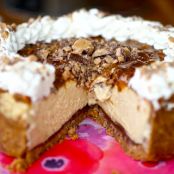Caramel Toffee Crunch Cheesecake