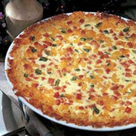 Hash Brown Quiche