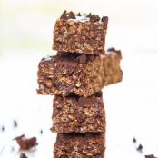 Chocolate Peanut Butter Granola Bars