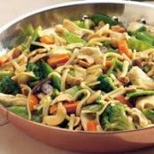 sesame chicken lo mein