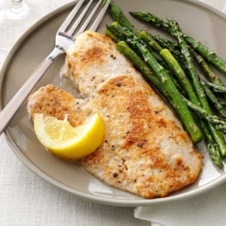Parmesan-Broiled Tilapia Recipe