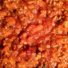 Pasta with Meat Sauce