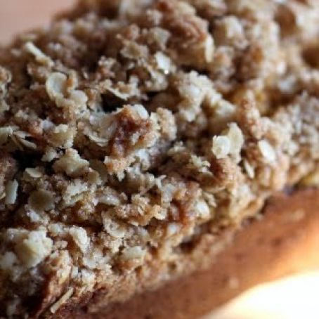 Pumpkin Bread with Streusel Topping