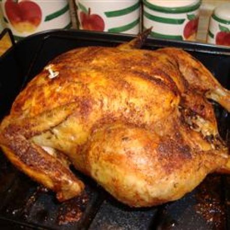 Roast Sticky Chicken-Rotisserie Style