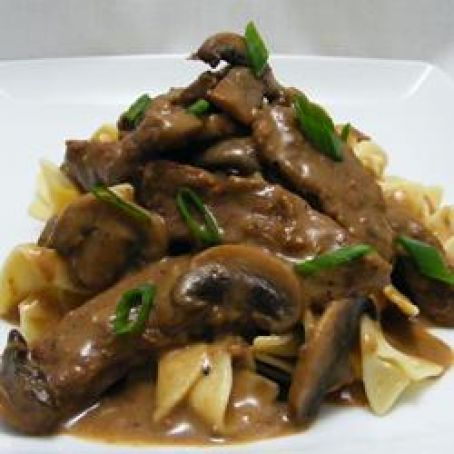 Beef Stroganoff