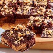STUFFED PEANUT BUTTER COOKIE BARS
