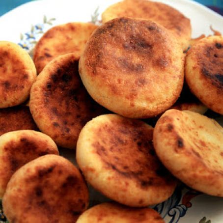Colombian Corn and Cheese Arepas