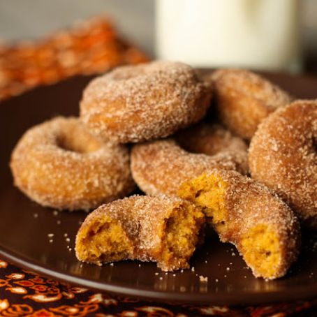 Pumpkin Spice Mini Donuts