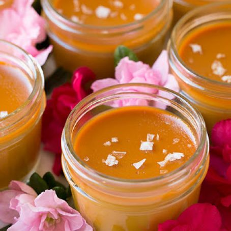 Salted Caramel Pots de Crème
