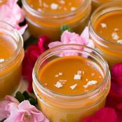 Salted Caramel Pots de Crème