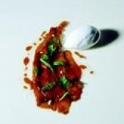 Pineapple Crêpe with Coconut Sorbet