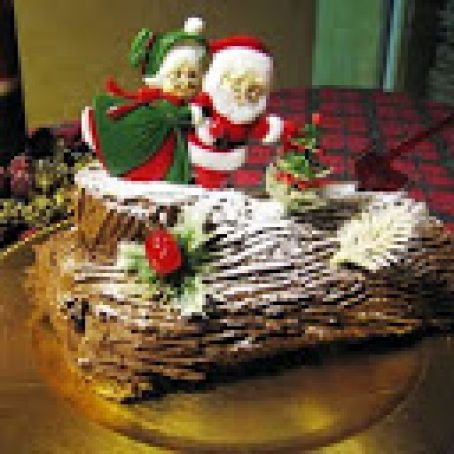 Chocolate Yule Log