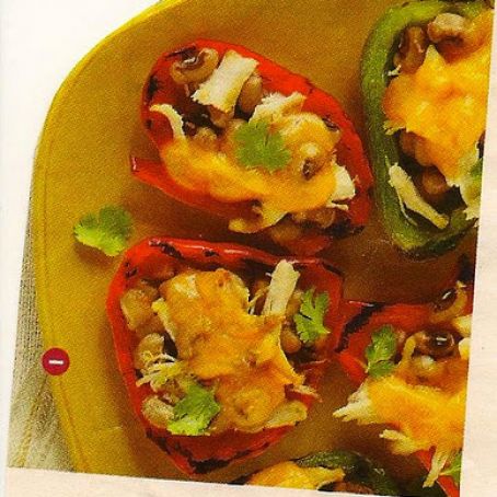 Pepper and Chicken Nachos