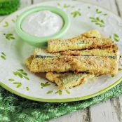 Parmesan Zucchini Strips