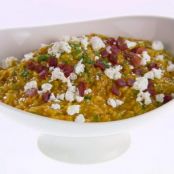 Pumpkin and Goat Cheese Risotto