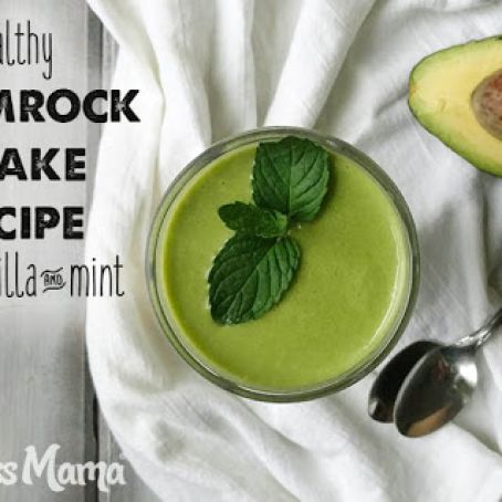 Real Food Shamrock Shake Recipe (With Avocado!)