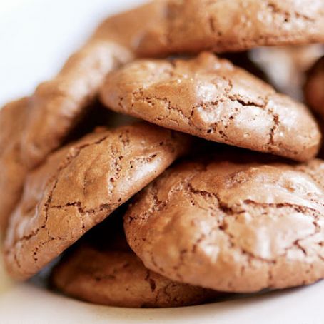 Chocolate Soufflé Cookies