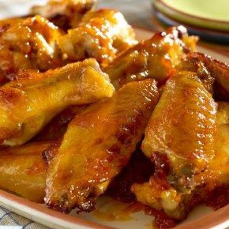 Hellmann's Maple-Bourbon Glazed Chicken Wings