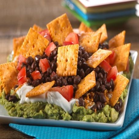 CHEEZ-IT LAYERED DIABLO GUACAMOLE DIP