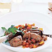 Sausages With Ratatouille