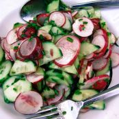 Radish Cucumber Salad