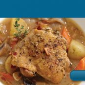 Braised Chicken in Wine Sauce