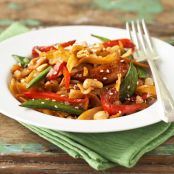 Asian-Style Chicken and Pasta