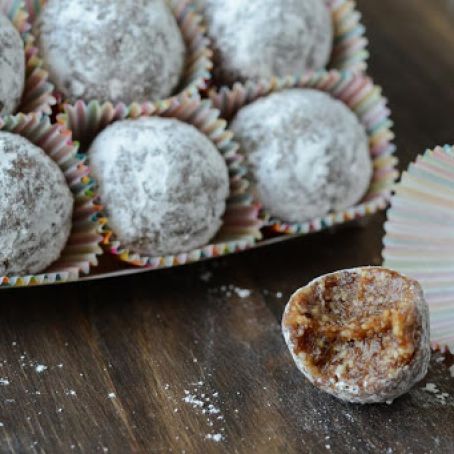 Almond Date Truffles