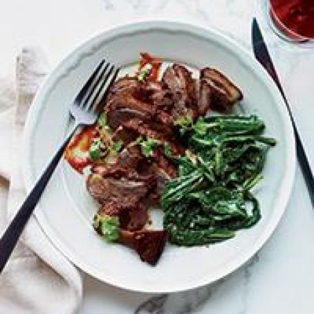 Duck Breasts with Dulce de Leche Chile Sauce