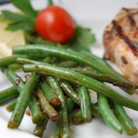 Sweet & Spicy Green Beans