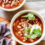 Slow Cooker Chicken Chili