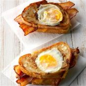 Toad in the Hole Bacon Sandwich Recipe