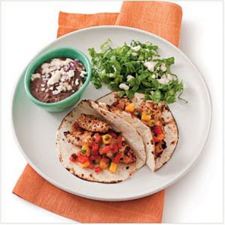 Grilled Chicken Tacos (Southern Living)