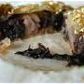 Radicchio Strudel with Fontina Cheese