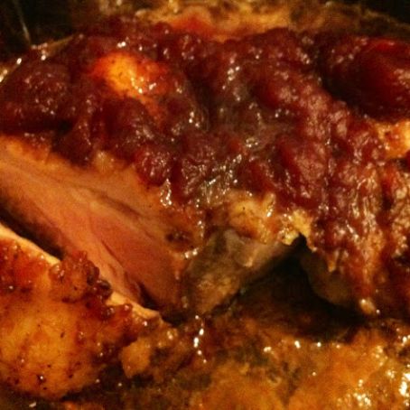Apple Cranberry Slow Cooker Pork - Allergy Free