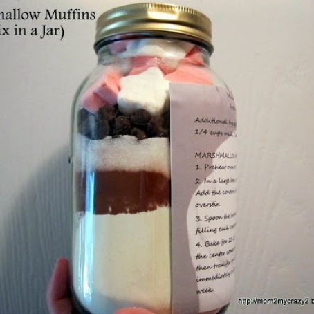 Marshmallow Muffins (Gift Mix in a Jar)