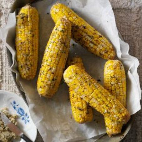 Buttery-Horseradish Corn on the Cob Recipe