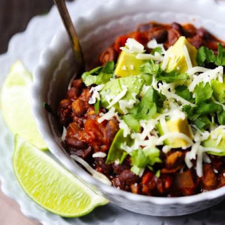 Smoky Black Bean Chili