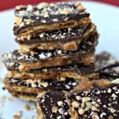 Saltine Cracker English Toffee