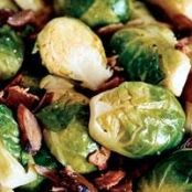 Brussel Sprouts with Bacon and Chestnuts