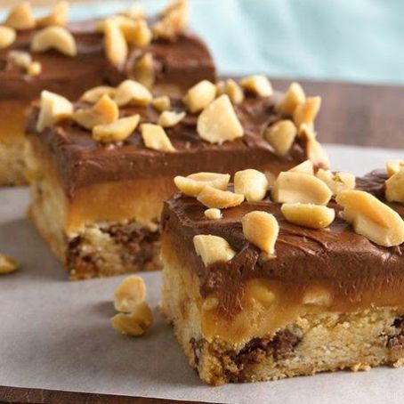 Caramel-Peanut Butter Bars