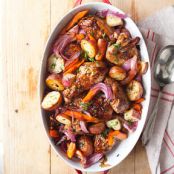 Espresso-Balsamic Roasted Chicken