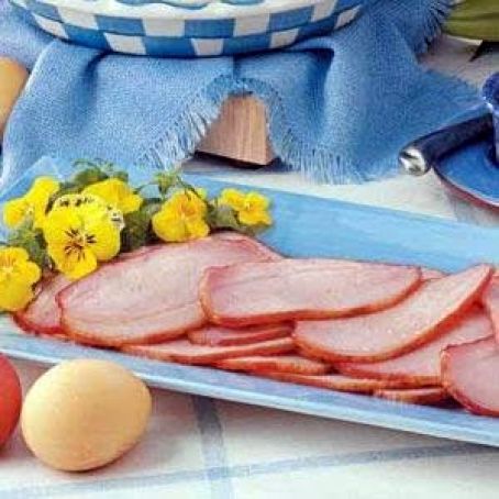 Baked Canadian-Style Bacon Recipe