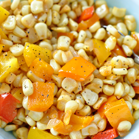 Peppers and Corn Medley