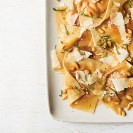 Pumpkin Wonton Ravioli