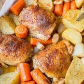 One Pot Chicken & Potatoes (easy & yummy)