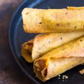 Crispy dogs with bacon-jalapeño dipping sauce