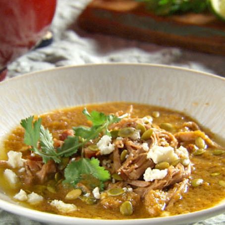 Green Chile and Tomatillo Pork Stew
