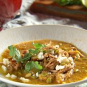 Green Chile and Tomatillo Pork Stew